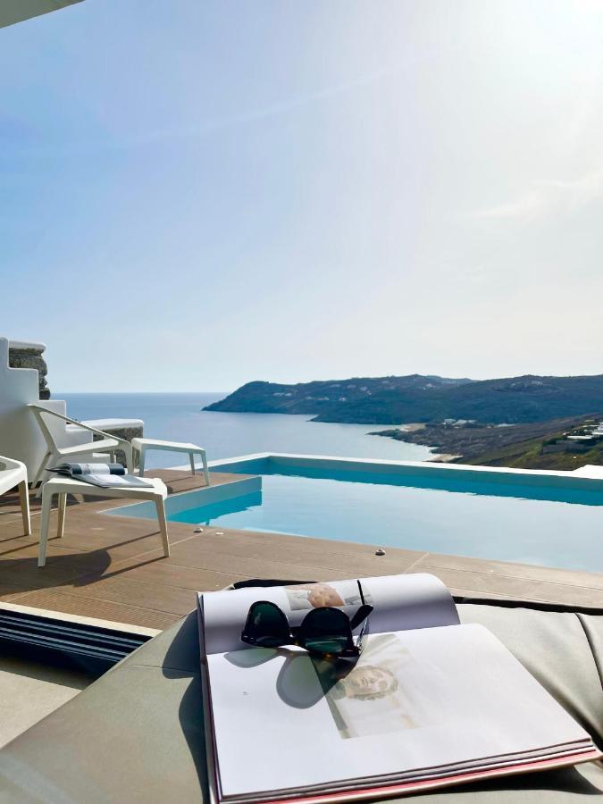 Luxury House With Private Pool At Elia Beach Mykonos Town Exterior foto