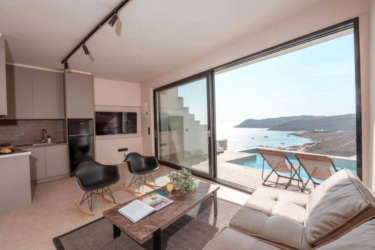 Luxury House With Private Pool At Elia Beach Mykonos Town Exterior foto
