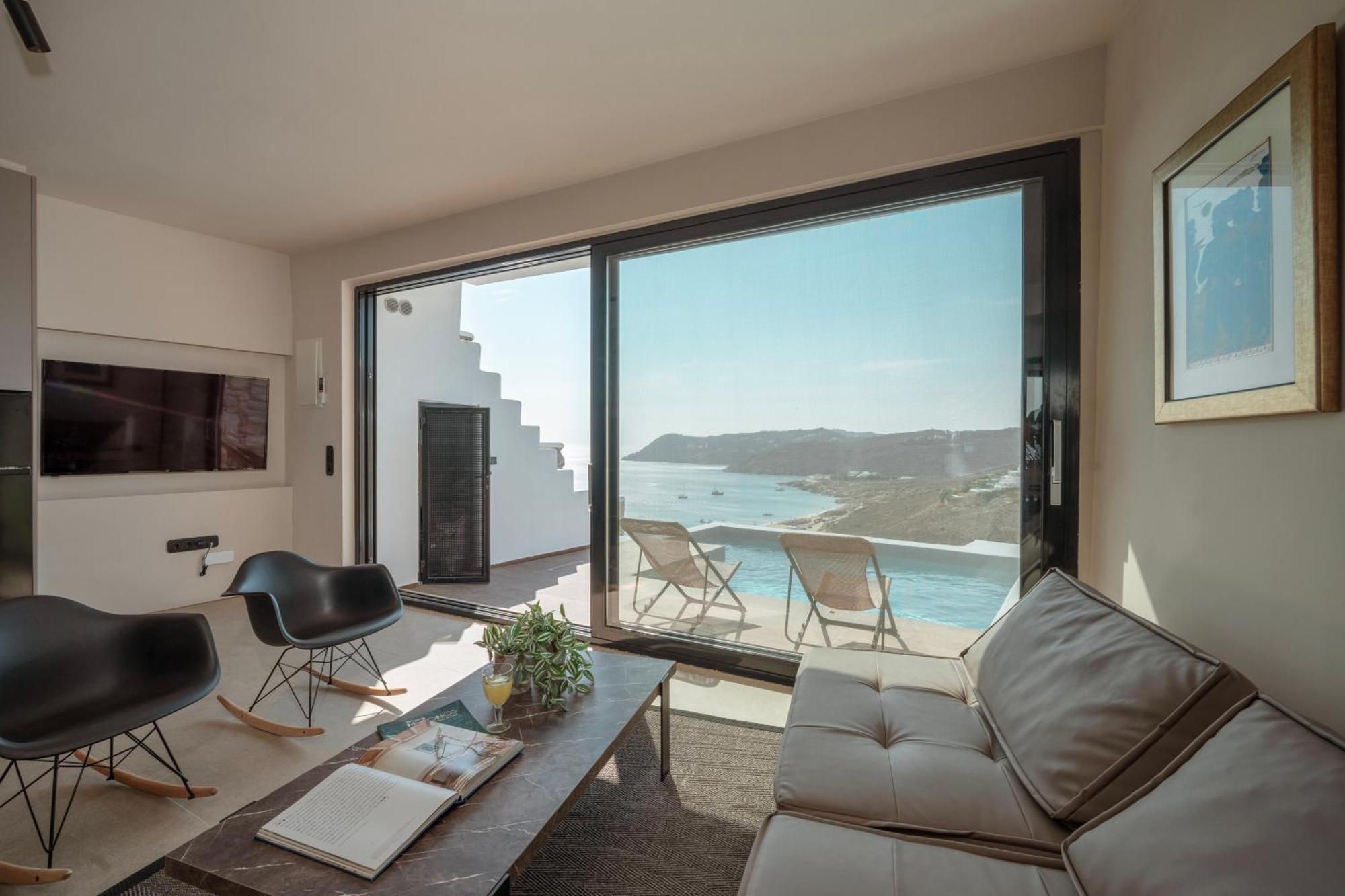 Luxury House With Private Pool At Elia Beach Mykonos Town Exterior foto